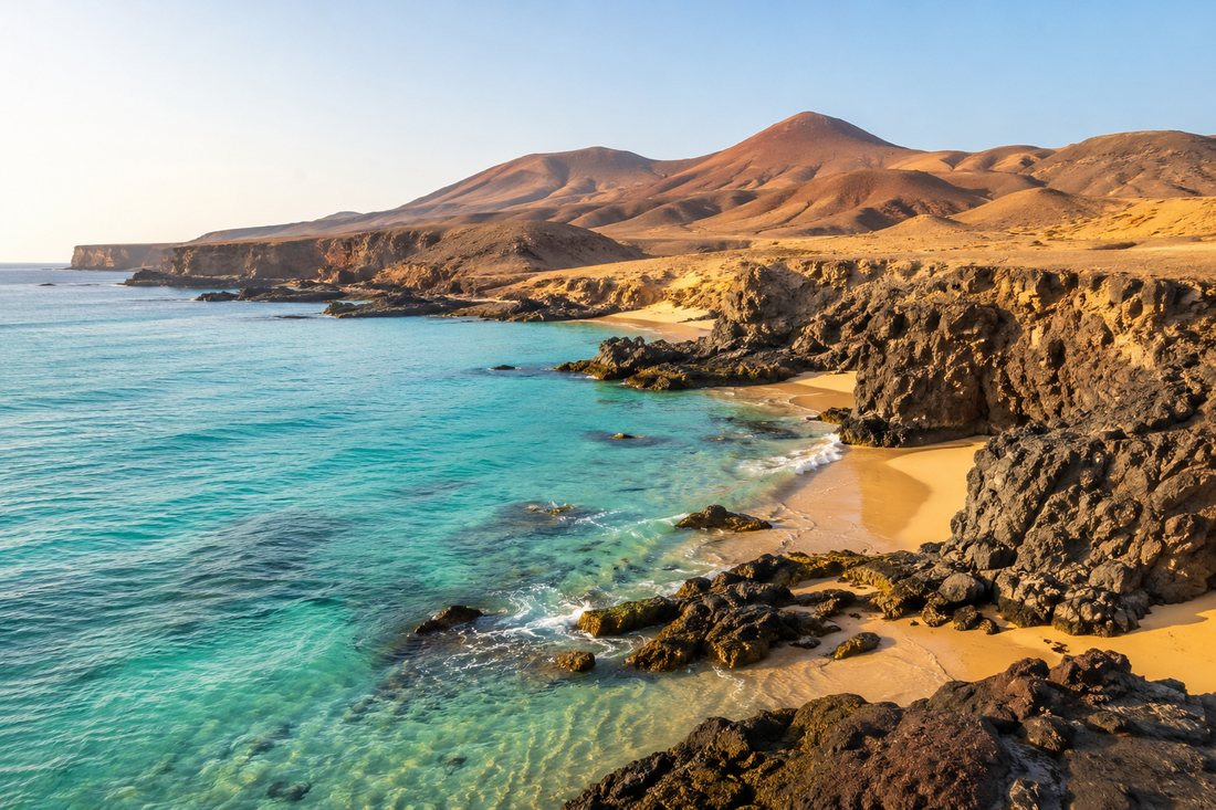Paysage naturel de Fuerteventura